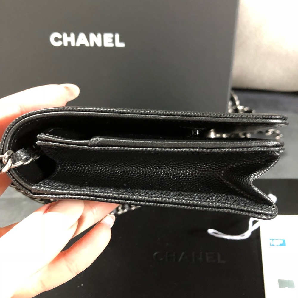 ‼️sold‼️2018 Chanel WOC Le Boy Black Classic - Picture 4 of 8